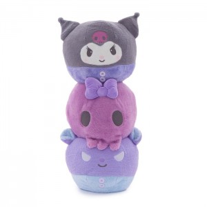 Hello Kitty Kuromi Bestie Throw Pillow Purple | USA_HK24993