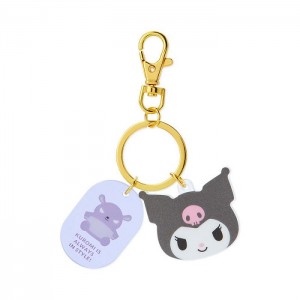 Hello Kitty Kuromi Besties Keychain Purple / Grey | USA_HK49924