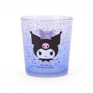 Hello Kitty Kuromi Bubbles Plastic Cup Purple | USA_HK39675