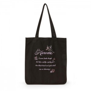 Hello Kitty Kuromi Canvas Easy (Black) Black | USA_HK64844