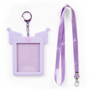 Hello Kitty Kuromi Convertible ID Badge Holder Purple | USA_HK43586