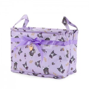 Hello Kitty Kuromi Fabric Storage Bin (Royal Princess Series) Purple | USA_HK14880