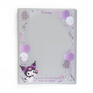 Hello Kitty Kuromi File Folder Collect Book Purple | USA_HK99602
