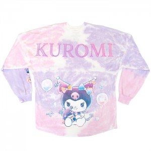Hello Kitty Kuromi JapanLA Pastel Party Tie-dye Spirit Jersey Purple | USA_HK28979