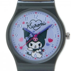 Hello Kitty Kuromi Jelly Wristwatch Black | USA_HK27649
