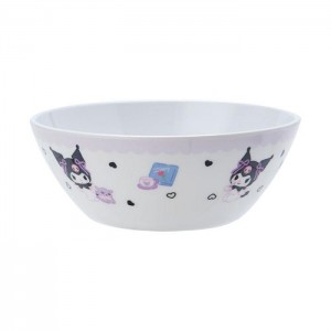Hello Kitty Kuromi Melamine Bowl White | USA_HK13733