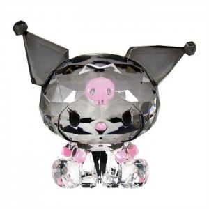 Hello Kitty Kuromi Mini Facets Figurine Grey | USA_HK78211