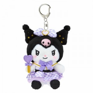 Hello Kitty Kuromi Plush Mascot Keychain (Love You More Series) Purple | USA_HK22539