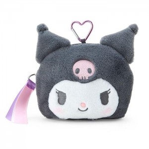 Hello Kitty Kuromi Plush Mini Face Black | USA_HK62444