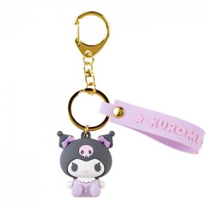 Hello Kitty Kuromi Signature Keychain (Baby Series) Purple | USA_HK42629