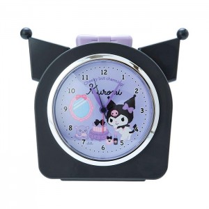 Hello Kitty Kuromi Snooze-n-Stop Talking Alarm Clock Black | USA_HK72223
