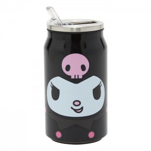 Hello Kitty Kuromi Soda Can Water Bottle Black | USA_HK86029