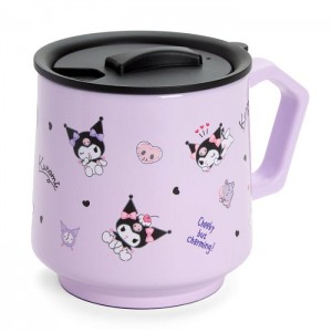 Hello Kitty Kuromi Stainless Steel Mug Purple | USA_HK48935