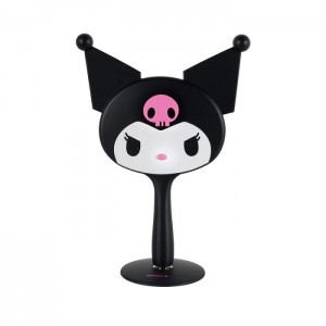 Hello Kitty Kuromi x Impressions Vanity LED Handheld Mirror Black | USA_HK39526