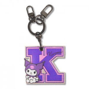 Hello Kitty Kuromi x Sonix College Letters AirTag Keychain Purple | USA_HK60340