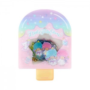 Hello Kitty LittleTwinStars Summer 30-Pc Popsicle Mini Sticker Pack Multicolor | USA_HK27807