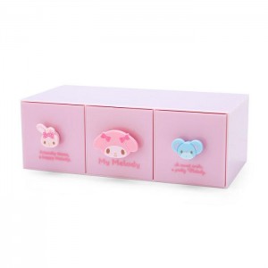 Hello Kitty My Melody 3-Tier Besties Stacking Container Pink | USA_HK97694