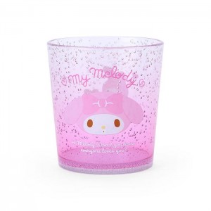 Hello Kitty My Melody Bubbles Plastic Cup Pink | USA_HK54751