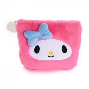 Hello Kitty My Melody Classic Plush Zipper Pink | USA_HK14692
