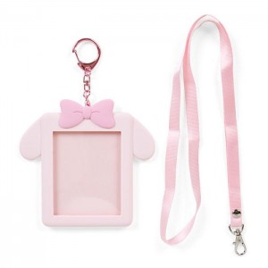Hello Kitty My Melody Convertible ID Badge Holder Pink | USA_HK63134