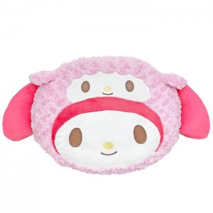 Hello Kitty My Melody Cozy Pals Face Plush Pink | USA_HK94883