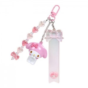 Hello Kitty My Melody Kawaii Customizable Keychain Pink | USA_HK85174