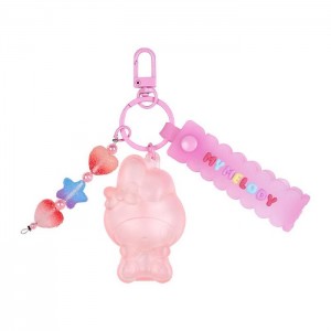 Hello Kitty My Melody Keychain (Gummy Candy Series) Pink | USA_HK96657
