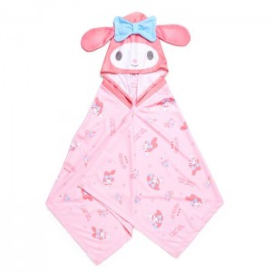 Hello Kitty My Melody Kids Poncho Pink | USA_HK98035
