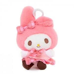 Hello Kitty My Melody Mascot Clip (Uniform Series) Pink | USA_HK55683