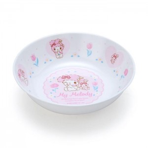 Hello Kitty My Melody Melamine Dish Pink | USA_HK86964