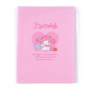 Hello Kitty My Melody Multi-Pocket File Folder Pink | USA_HK57642