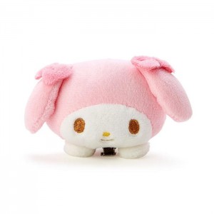 Hello Kitty My Melody Plush Hair Clip White / Pink | USA_HK84705