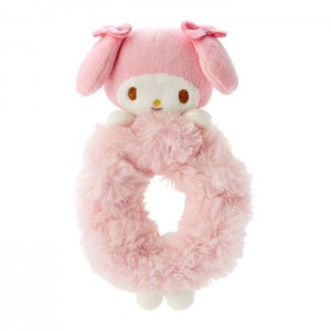 Hello Kitty My Melody Plush Scrunchie Pink | USA_HK30467