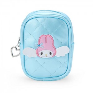 Hello Kitty My Melody Quilted Mini Zipper (Dreaming Angel Series Pt 2) Blue | USA_HK69619
