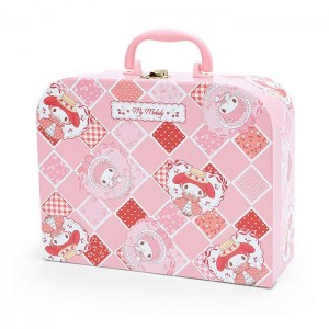 Hello Kitty My Melody Red Akamelo Storage Suitcase Pink | USA_HK93464