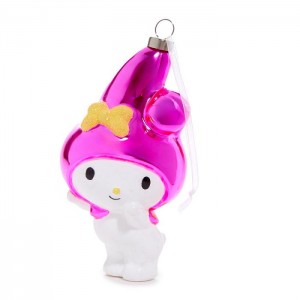 Hello Kitty My Melody x Kat + Annie Glass Ornament Pink | USA_HK95466