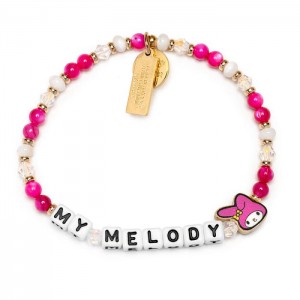 Hello Kitty My Melody x Little Words Project Beaded Bracelet Multicolor | USA_HK82296