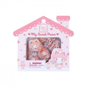 Hello Kitty My Sweet Piano 43-pc Mini Sticker Pack (My Little Treasure Series) Pink | USA_HK27982