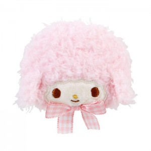 Hello Kitty My Sweet Piano Plush Hair Clip (Gingham Bow) Pink | USA_HK98624