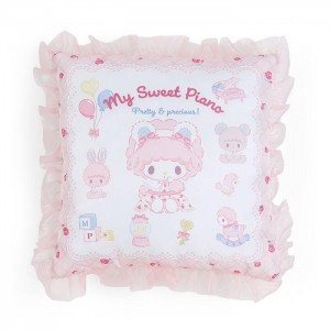 Hello Kitty My Sweet Piano Throw Pillow (My Little Treasure Series) Pink | USA_HK19506
