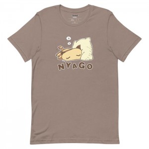 Hello Kitty Nyago Classic Tee Brown | USA_HK41550