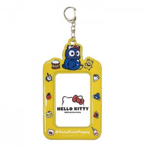 Hello Kitty PataPataPeppy ID Badge Holder (Hello, Everyone! Series) Yellow | USA_HK60241