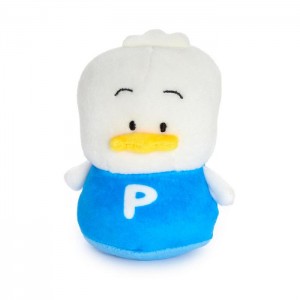 Hello Kitty Pekkle Soft Mascot Plush White / Blue | USA_HK55523