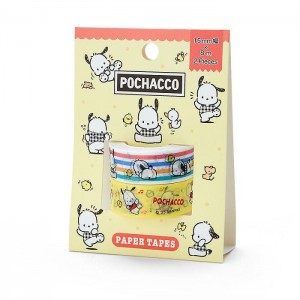 Hello Kitty Pochacco 2-Piece Washi Tape Set Yellow | USA_HK14272