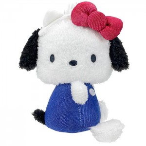 Hello Kitty Pochacco 6" Mascot Plush (Hello, Everyone! Series) White / Blue | USA_HK52780