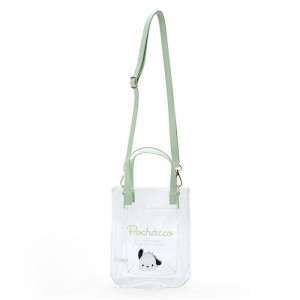 Hello Kitty Pochacco Clear 2-Way Mini White | USA_HK23487