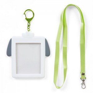 Hello Kitty Pochacco Convertible ID Badge Holder White | USA_HK99645