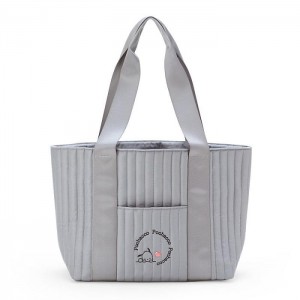 Hello Kitty Pochacco Everyday Quilted Grey | USA_HK48398