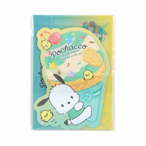 Hello Kitty Pochacco Letter Set (Ice Cream Party Series) Green | USA_HK15400