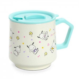 Hello Kitty Pochacco Stainless Steel Mug Blue | USA_HK24897